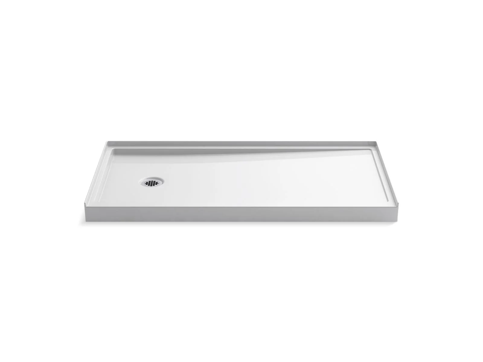 KOHLER K-8643 Rely 60" x 30" alcove shower base, left drain - Image 4