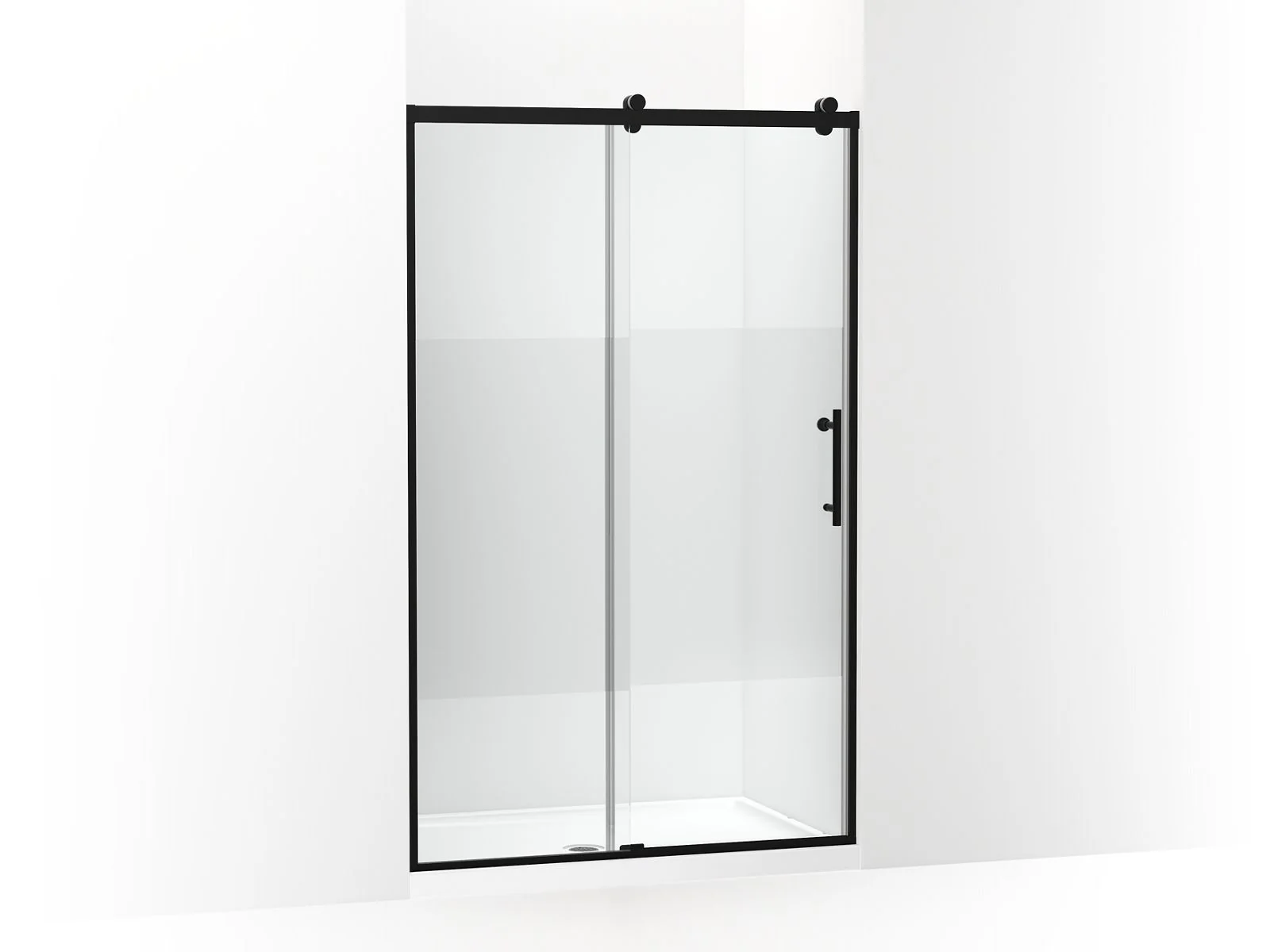 KOHLER K-702254-10G81 Rely 77" H sliding shower door with 3/8"-thick glass - Image 2