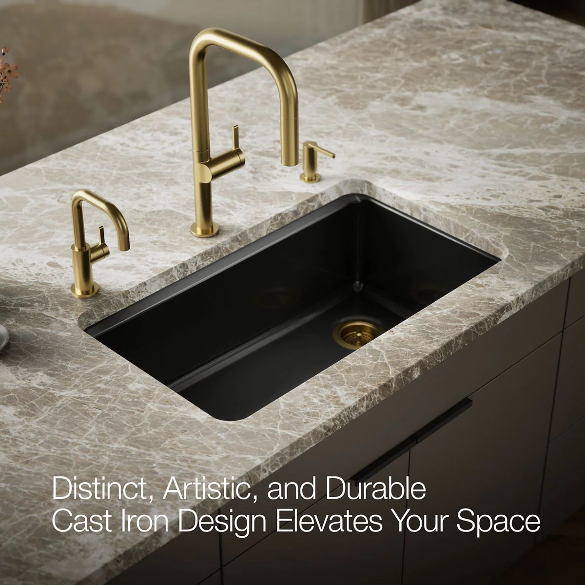 KOHLER K-5871-5UA3 Riverby 33" undermount single-bowl workstation kitchen sink - Image 23