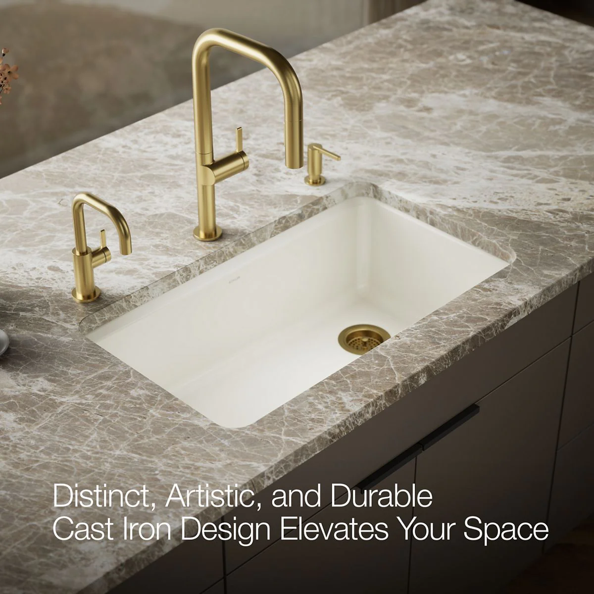 KOHLER K-5871-5UA3 Riverby 33" undermount single-bowl workstation kitchen sink - Image 28