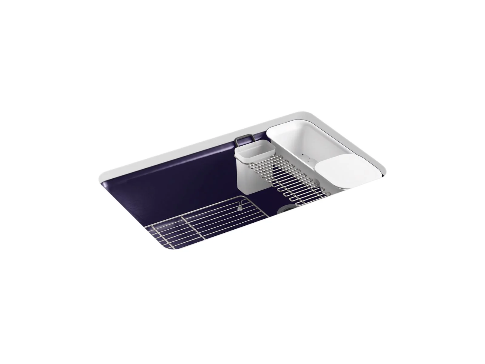 KOHLER K-5871-5UA3 Riverby 33" undermount single-bowl workstation kitchen sink - Image 45