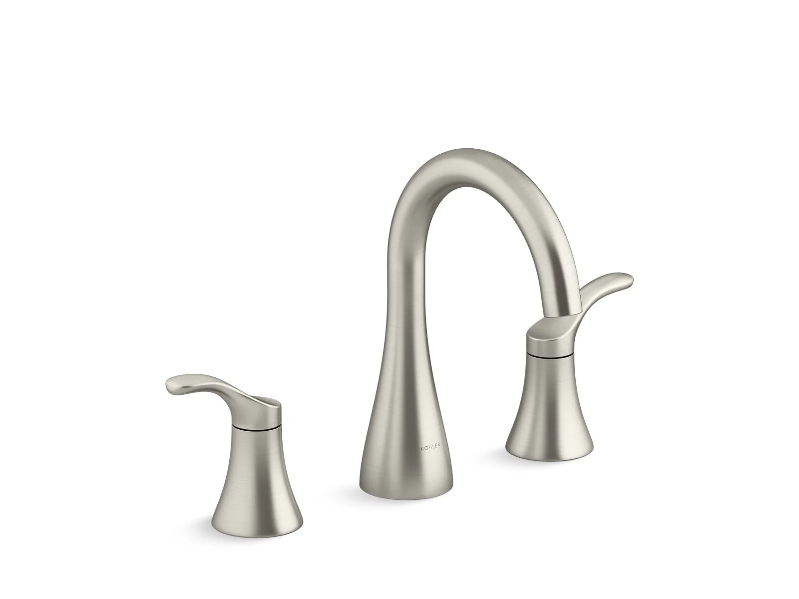 KOHLER K-27390-4N Simplice Widespread bathroom sink faucet, 0.5 gpm - Image 2
