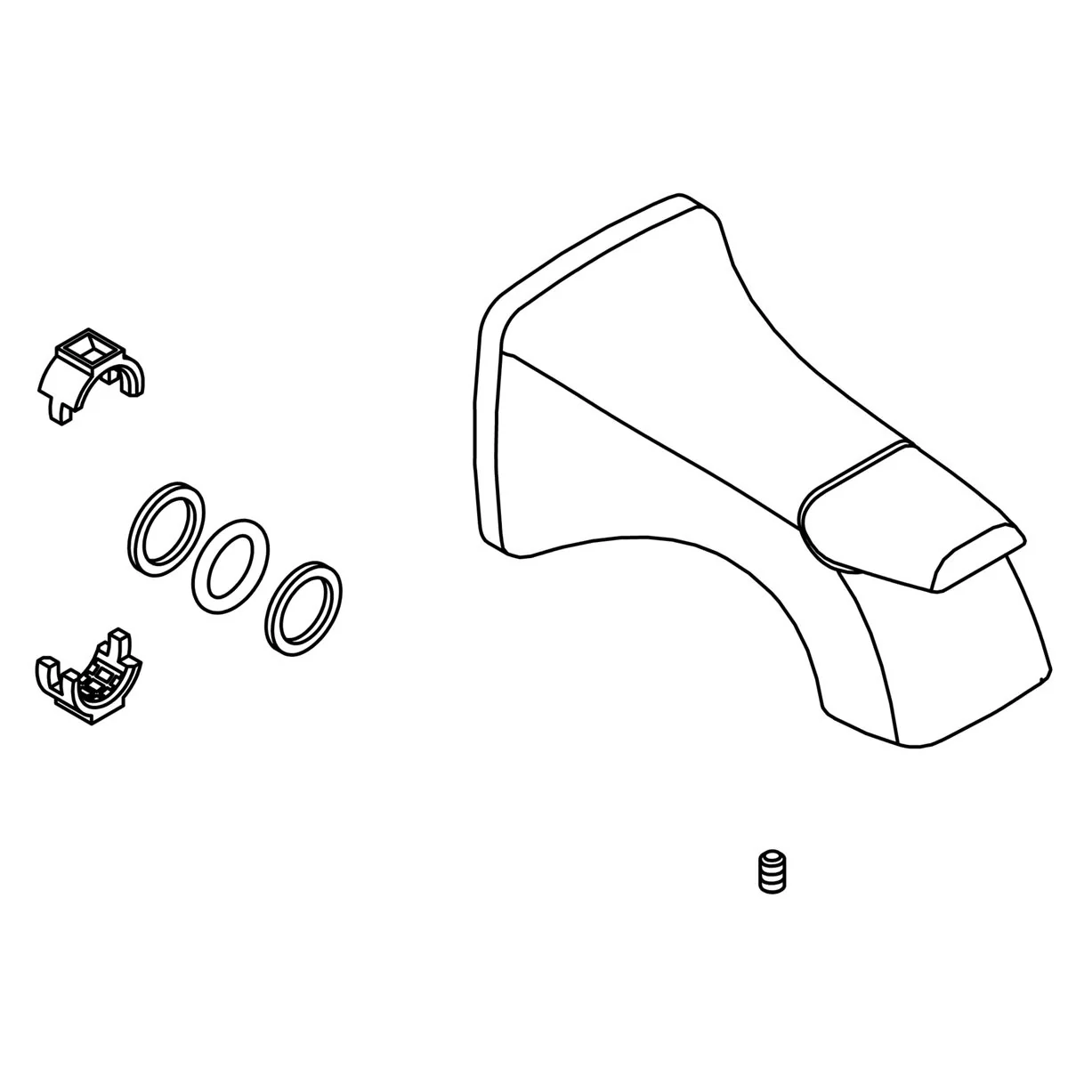 KOHLER K-1300862 Spout Assembly