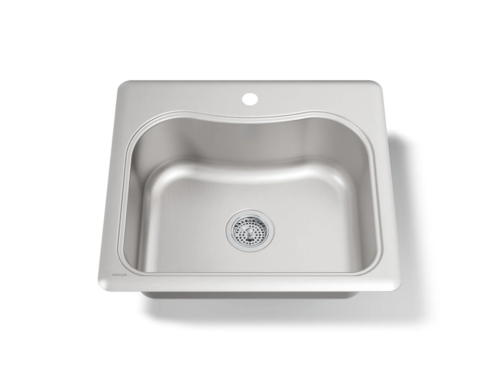 KOHLER K-3362-1 Staccato 25" top-mount single-bowl kitchen sink - Image 2