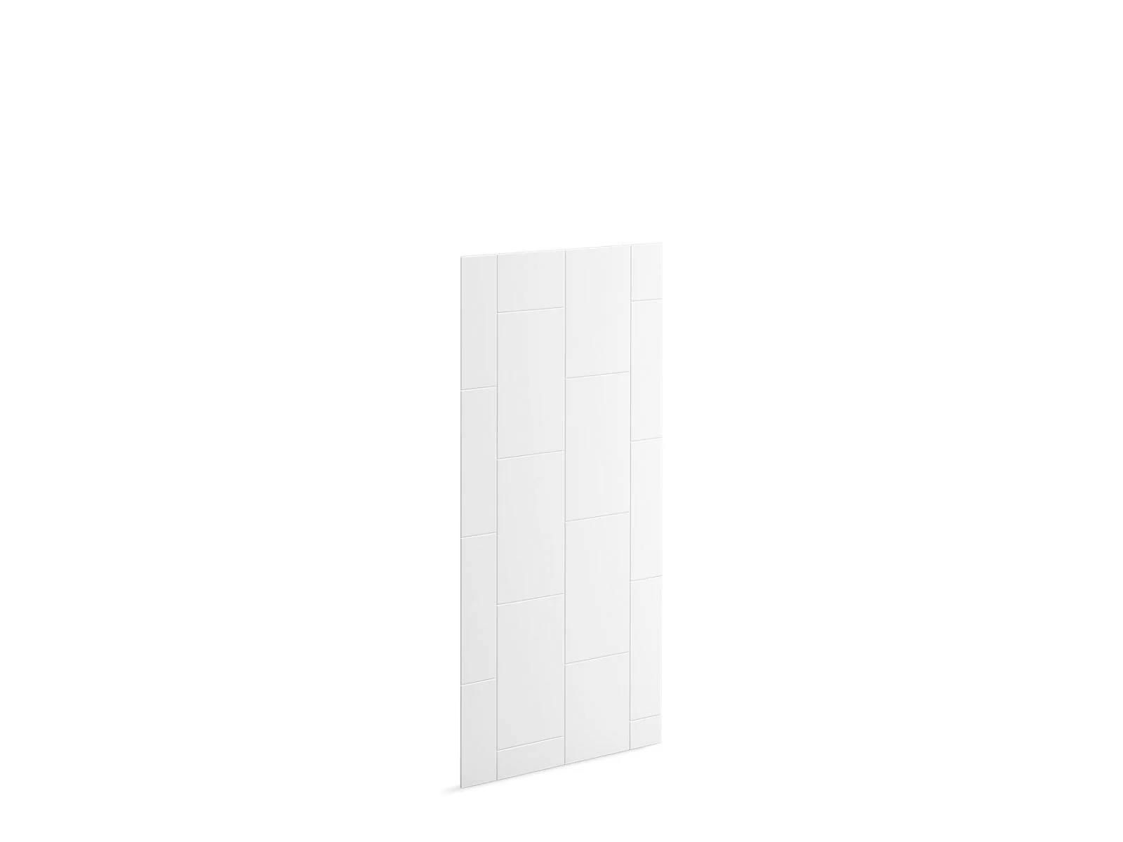 KOHLER K-39431-T10 Stoneridge 72" x 60" shower back wall with vertical block design