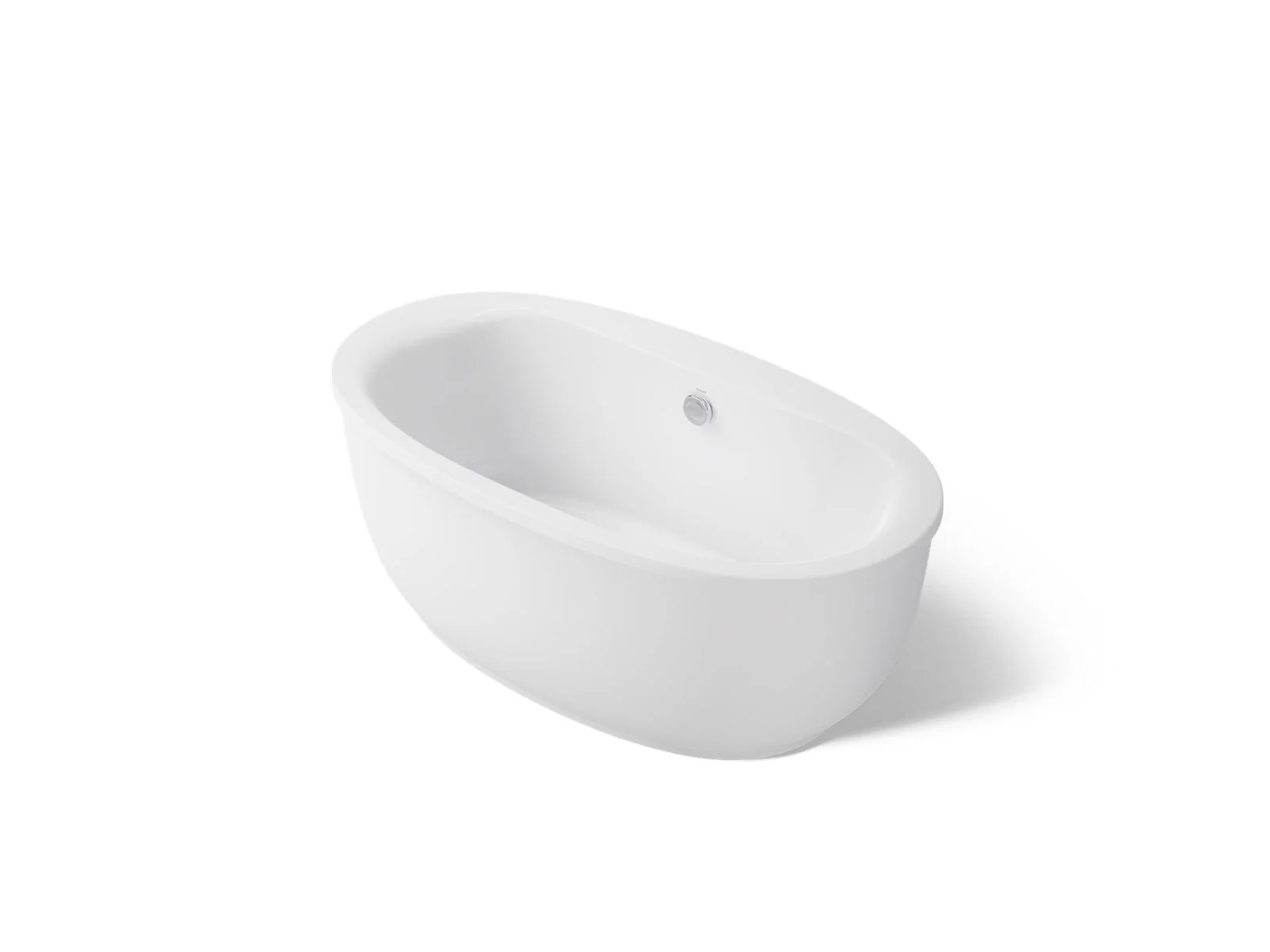KOHLER K-6369 Sunstruck 65-1/2" x 35-1/2" freestanding bath with fluted shroud - Image 2