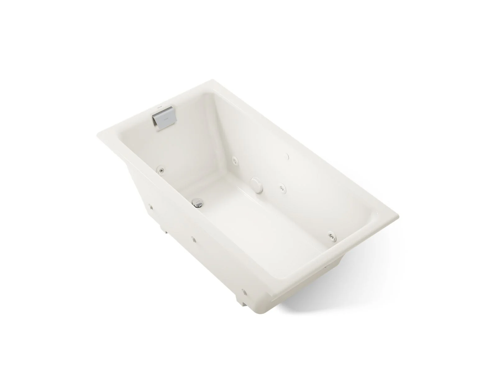 KOHLER K-856-JHN Tea-for-Two 66" x 36" drop-in/undermount whirlpool bath - Image 15