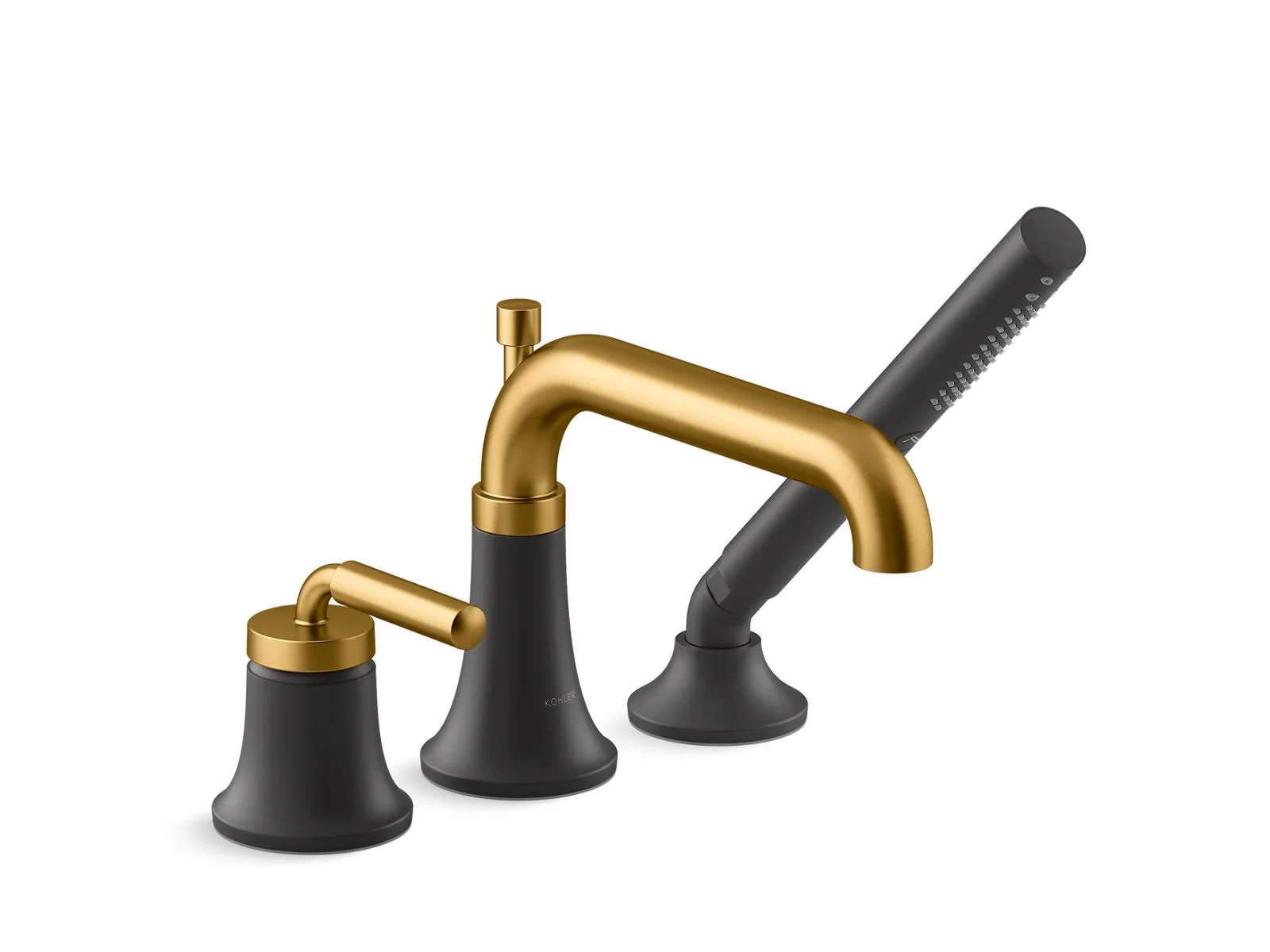 KOHLER K-26441-4 Tone Deck-mount bath faucet with handshower - Image 13