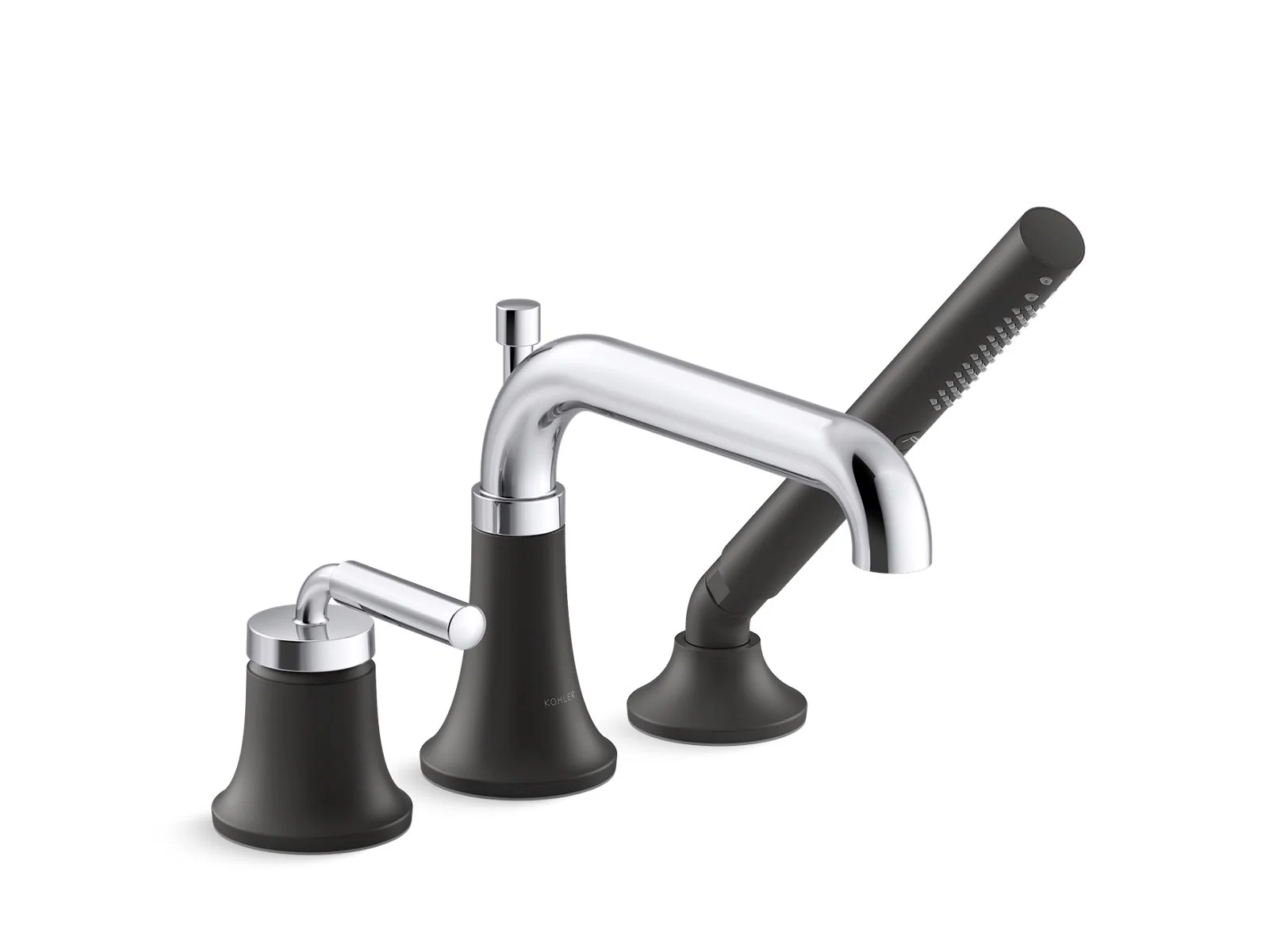 KOHLER K-26441-4 Tone Deck-mount bath faucet with handshower - Image 5