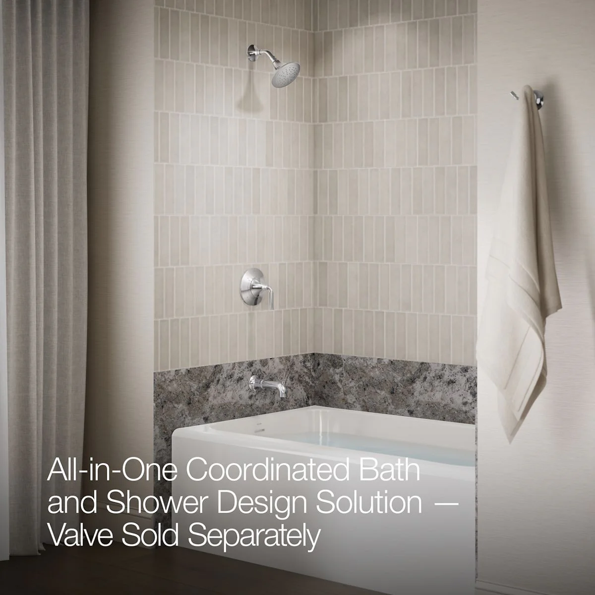 KOHLER Tone⢠Rite-Temp bath and shower trim kit, 2.5 gpm - Image 8