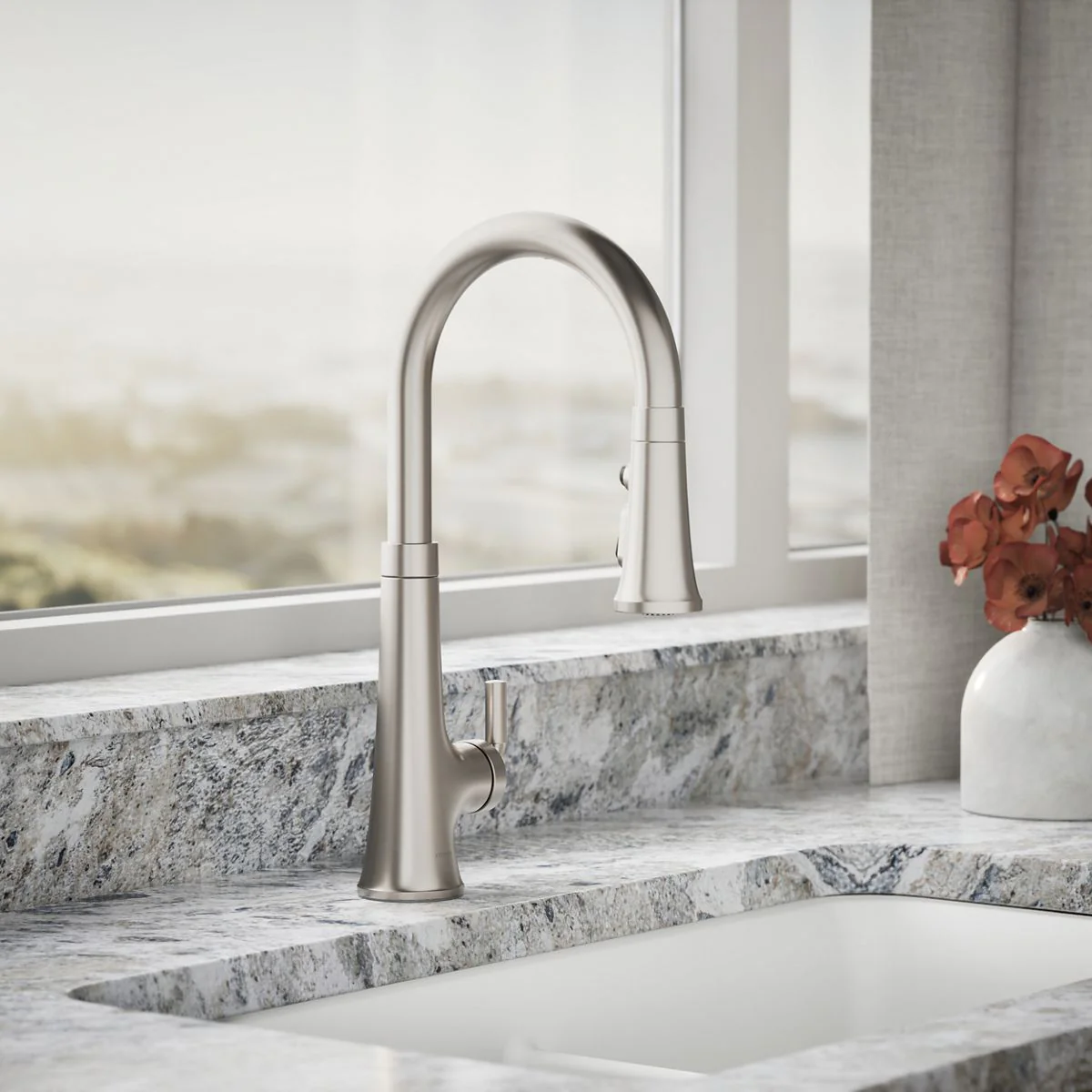 KOHLER K-23766 Tone Touchless pull-down kitchen sink faucet with three-function sprayhead - Image 28