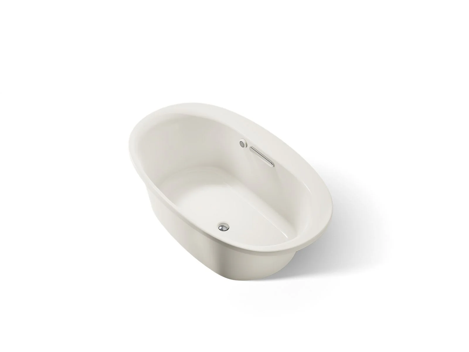 KOHLER K-5713-W1 Underscore 59-3/4" x 35-3/4" drop-in bath with Bask heated surface - Image 7
