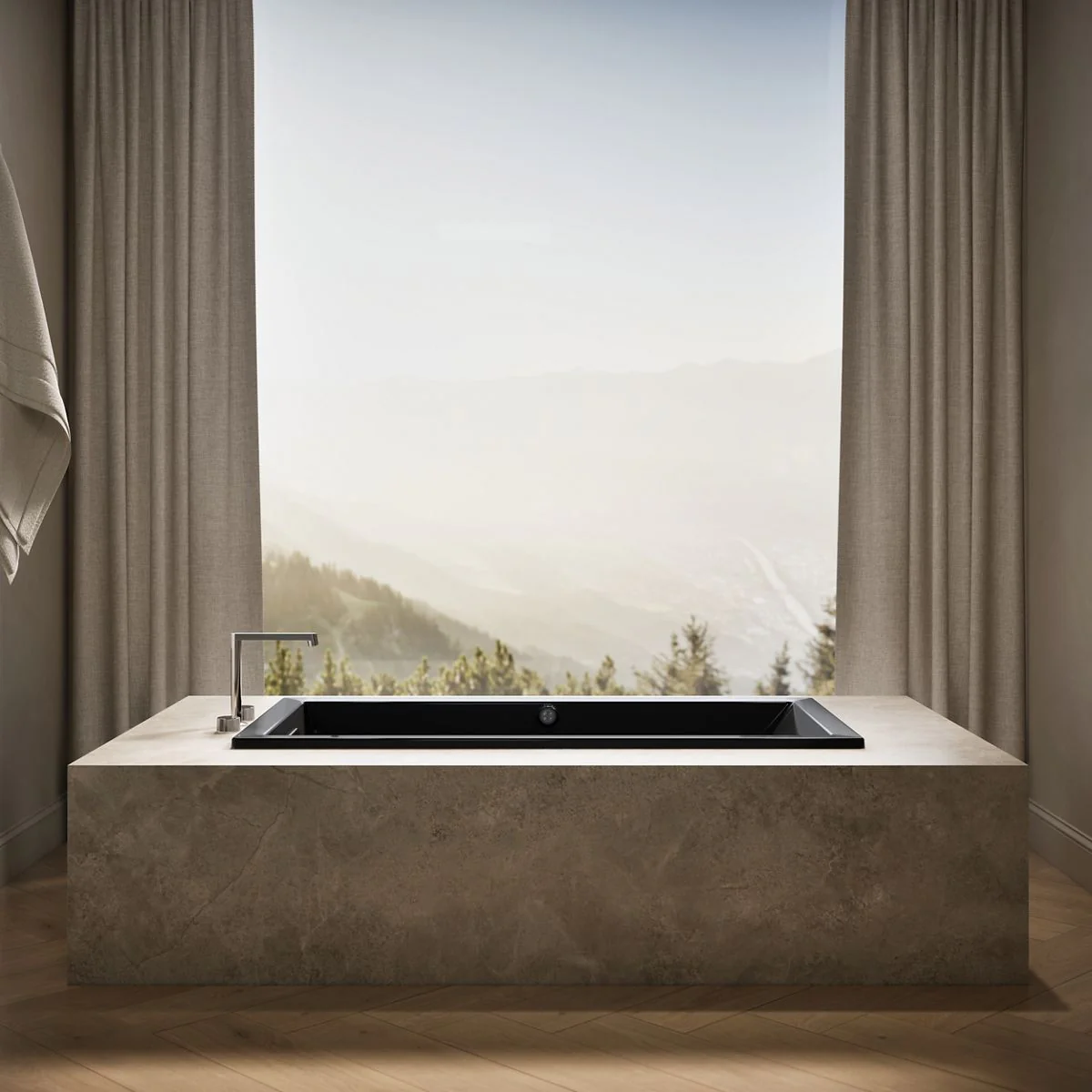 KOHLER K-1121-W1 Underscore 60" x 30" drop-in bath with Bask heated surface - Image 20