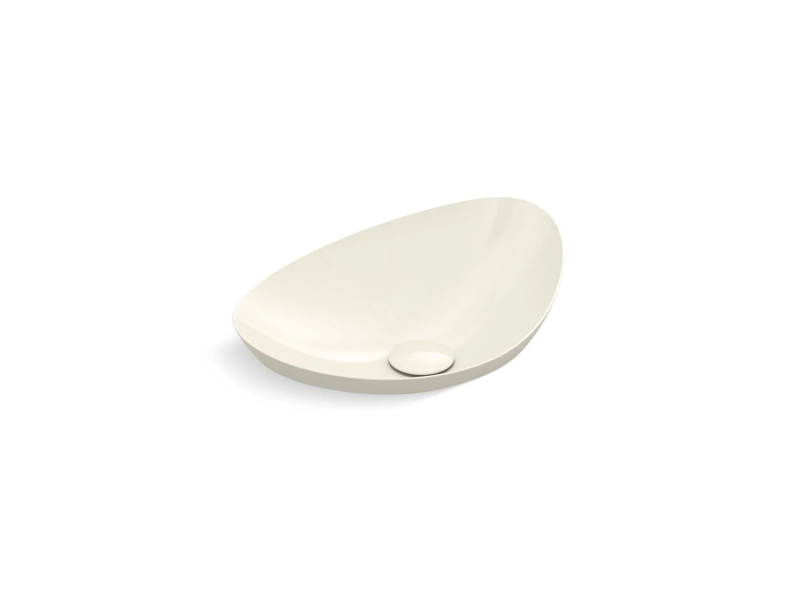 KOHLER K-20704-N Veil 21" oval vessel bathroom sink, no overflow - Image 3