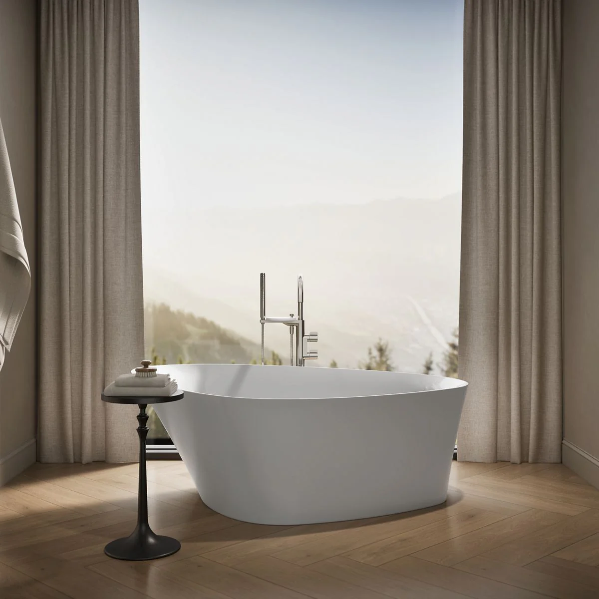 KOHLER K-8331 Veil 65-3/8" x 36-15/16” freestanding bath - Image 5