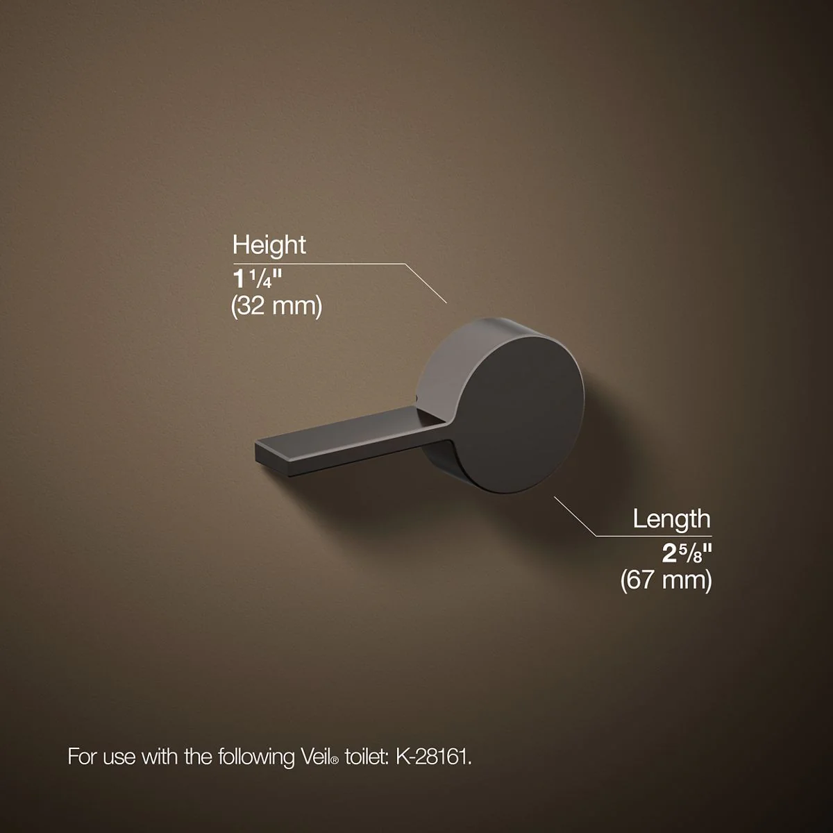 KOHLER Veil Left-hand trip lever - Image 11