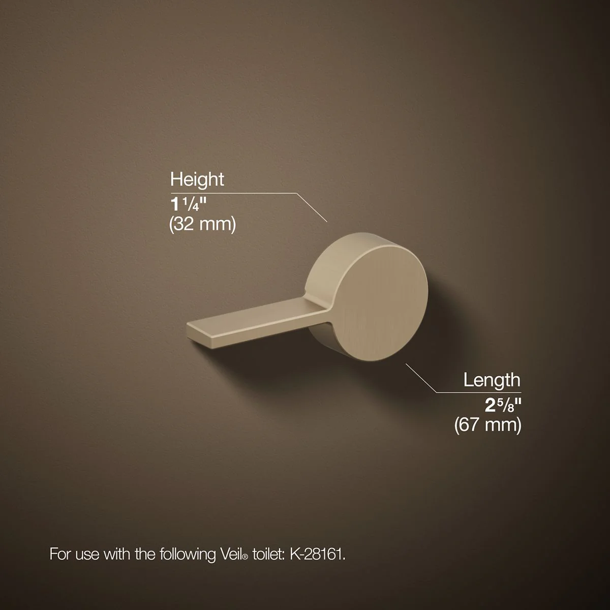 KOHLER Veil Left-hand trip lever - Image 21