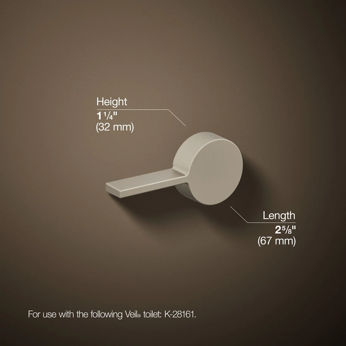 KOHLER Veil Left-hand trip lever - Image 26