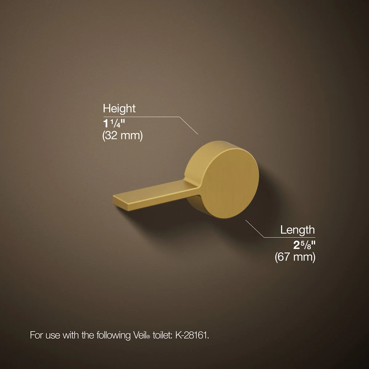 KOHLER Veil Left-hand trip lever - Image 42