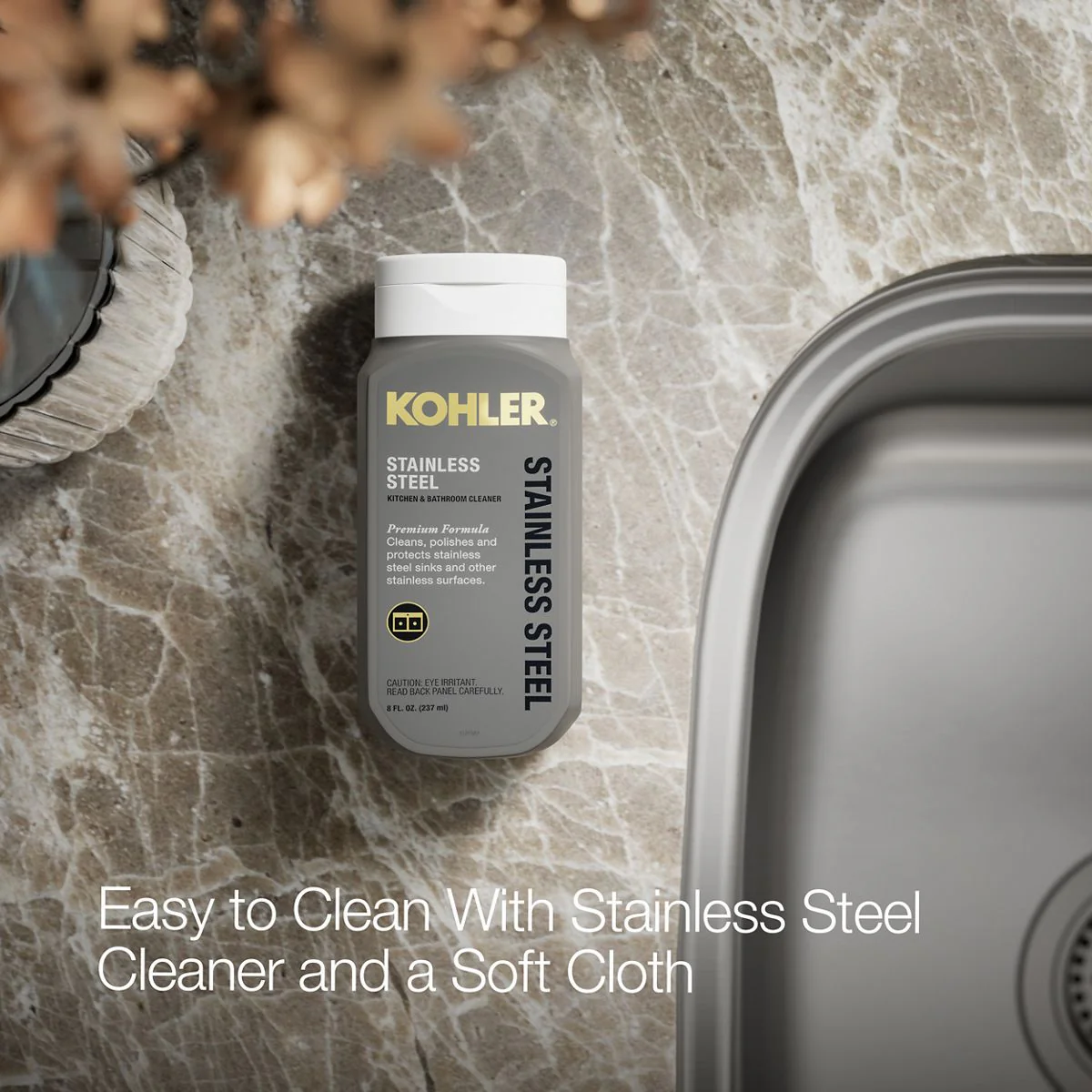 KOHLER K-75791-1 Verse 33" top-/undermount double-bowl kitchen sink - Image 5