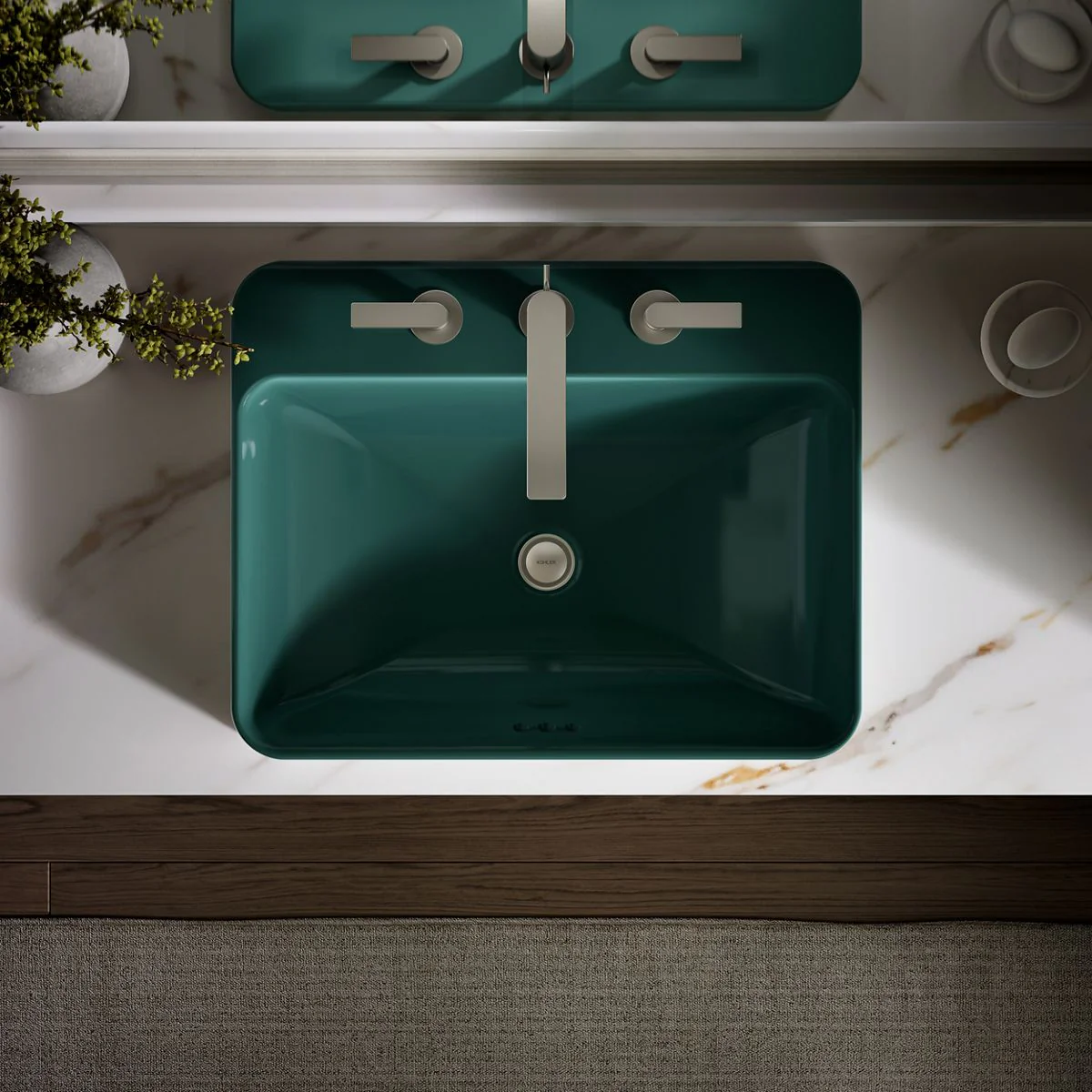 KOHLER Vox 23" rectangular vessel bathroom sink - Image 37