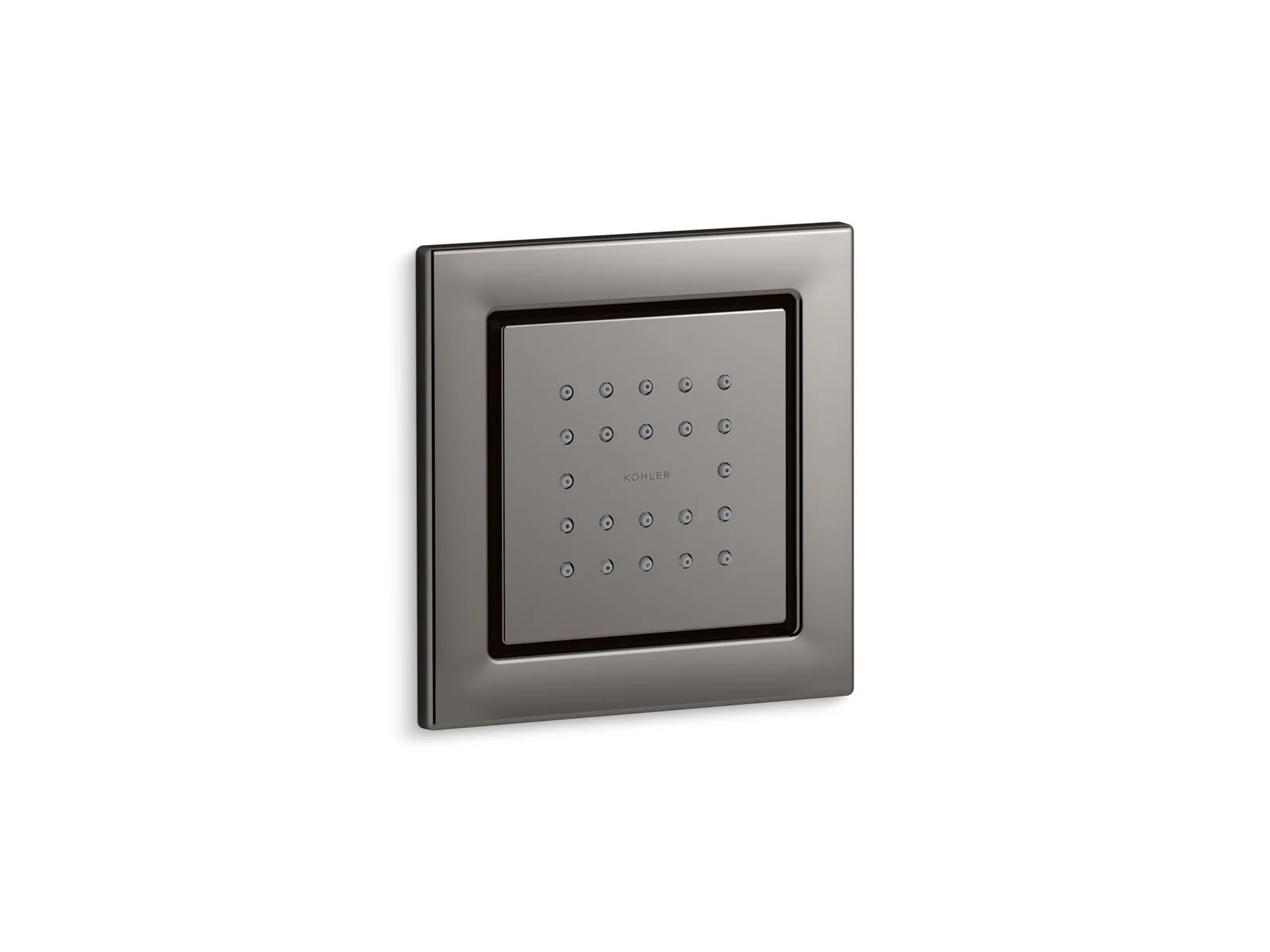 KOHLER WaterTile Square 22-nozzle single-function body spray, 2.5 gpm - Image 8