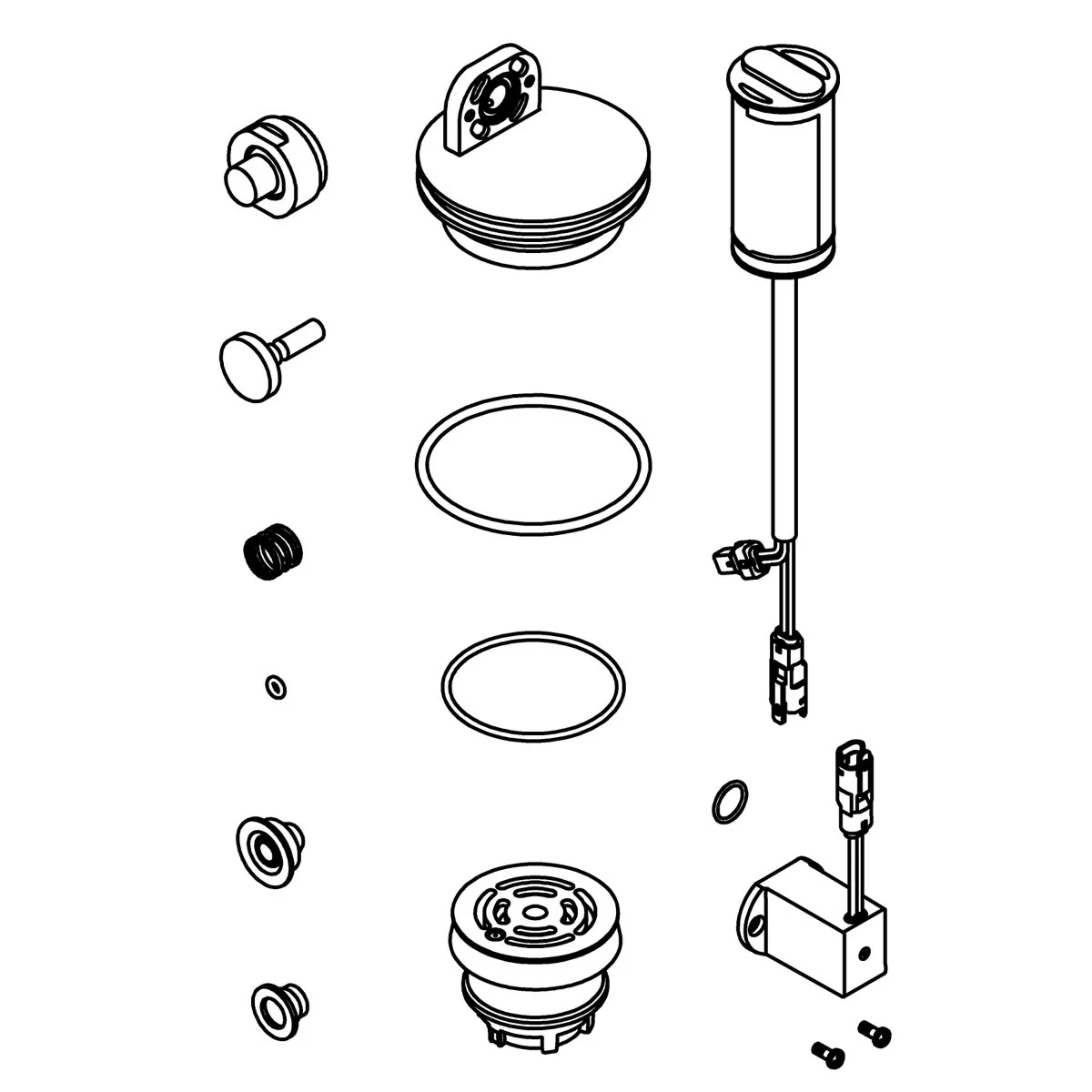KOHLER K-1388991 Wave Fv Service Kit, 1.6 Gpf