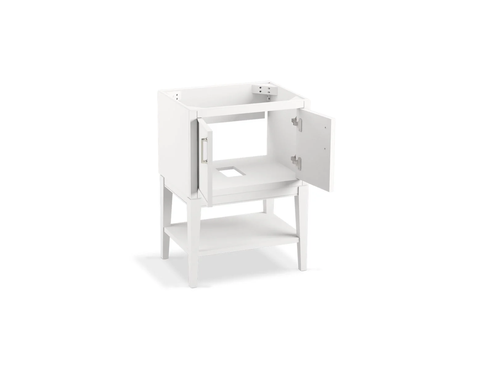 KOHLER K-33577-ASB Winnow 24" bathroom vanity cabinet with sink and quartz top - Image 4