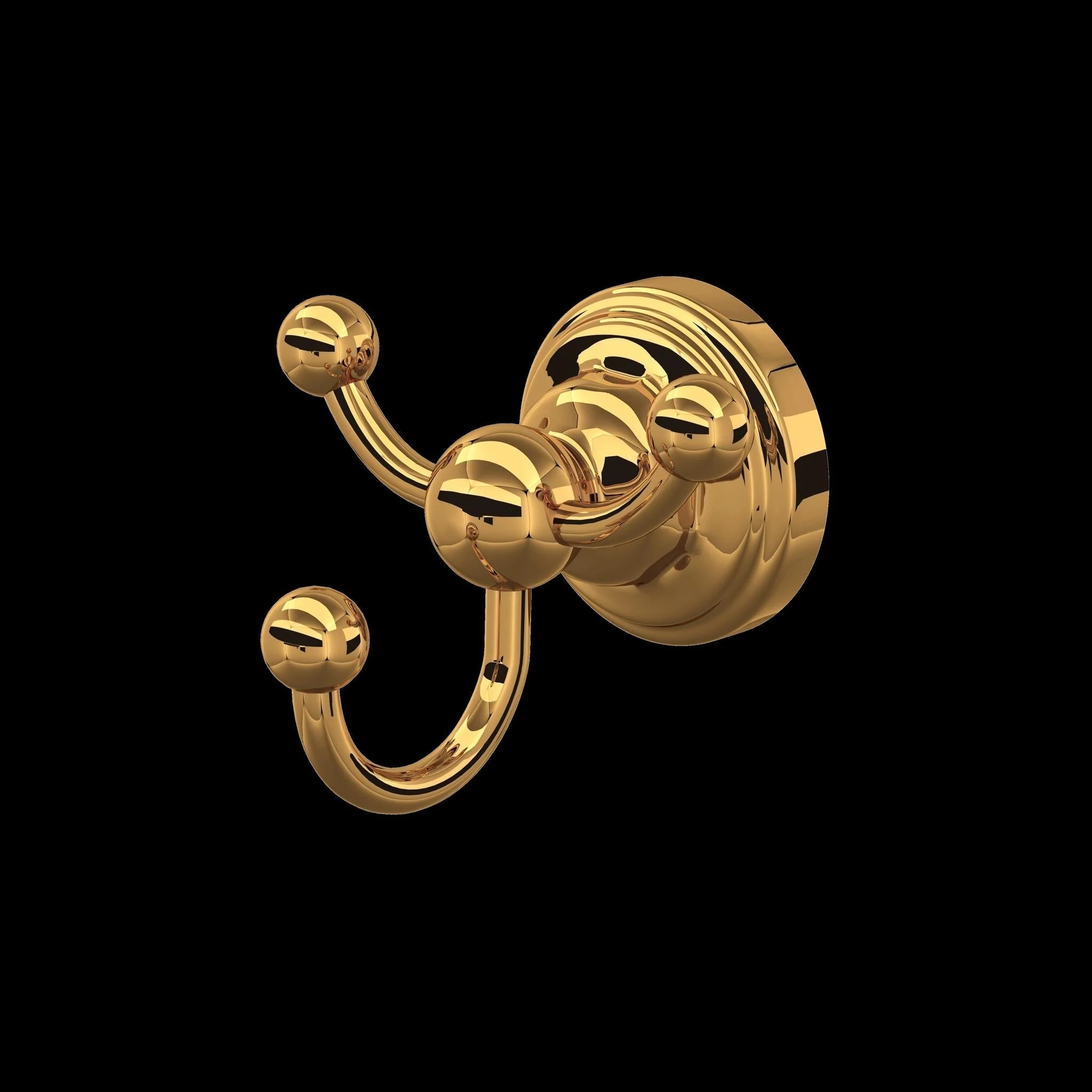 Perrin & Rowe U.6923 Edwardian Triple Robe Hook - Image 3