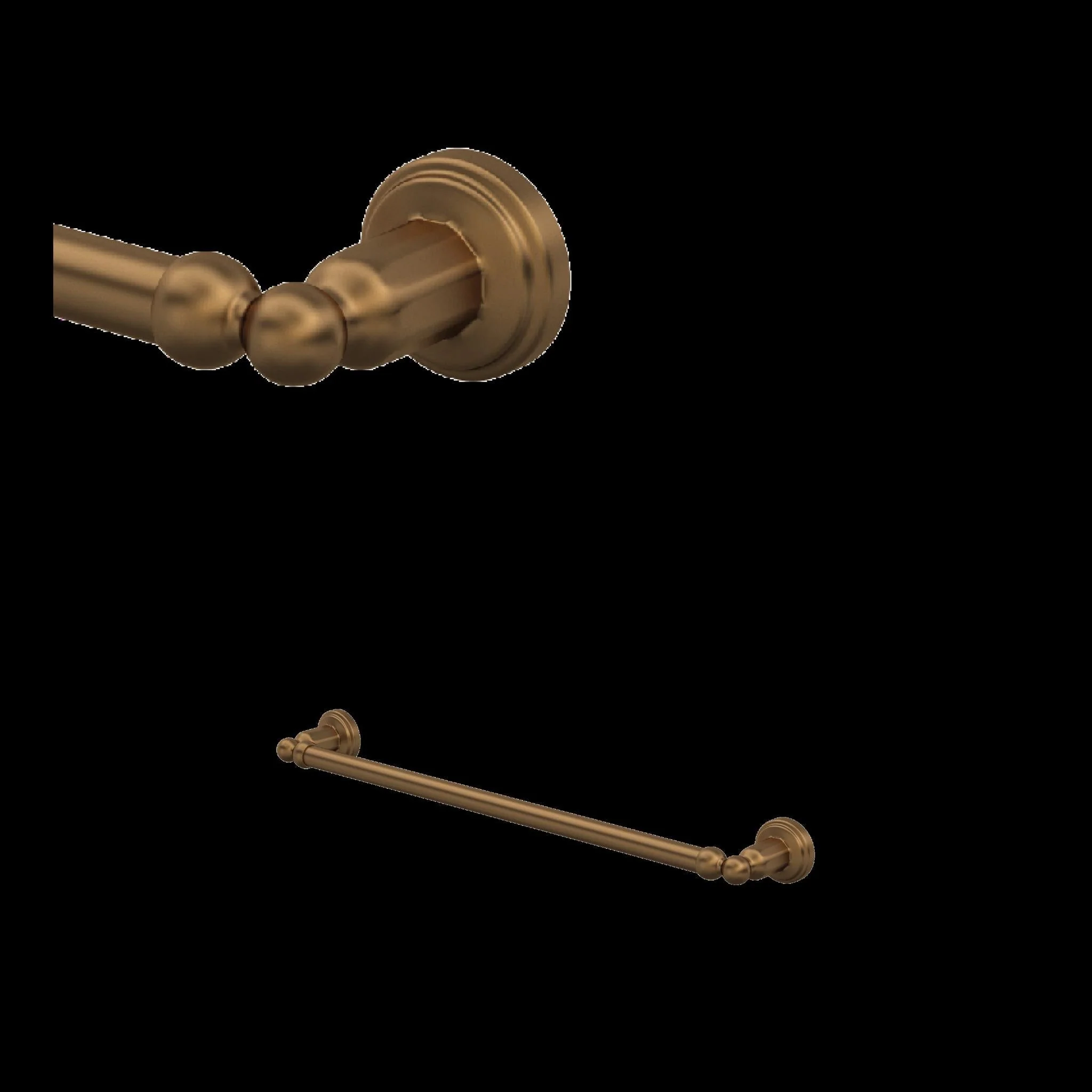 Perrin & Rowe U.6940 Edwardian 20" Towel Bar - Image 2