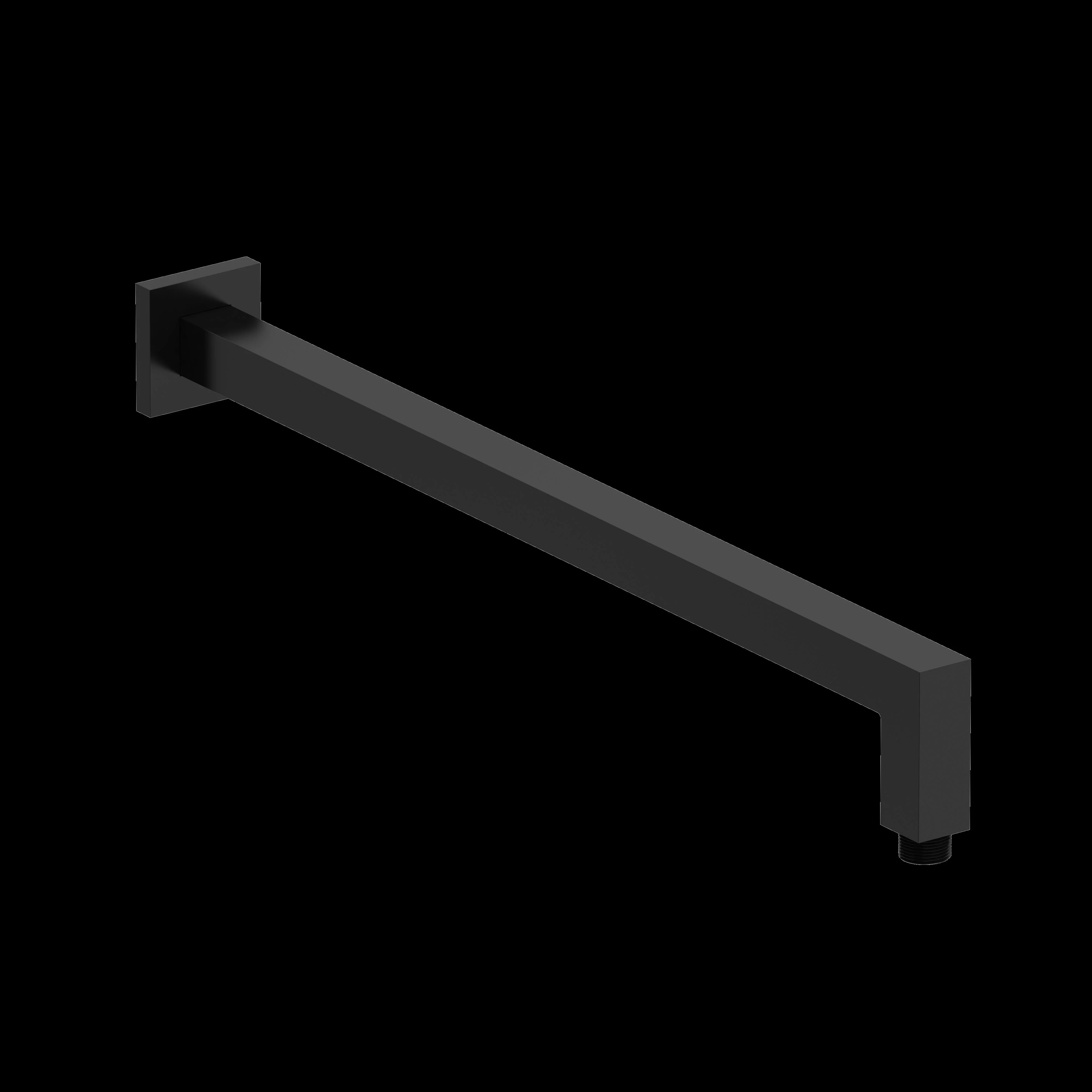 Riobel 547 21" Reach Wall Mount Shower Arm With Square Escutcheon - Image 3