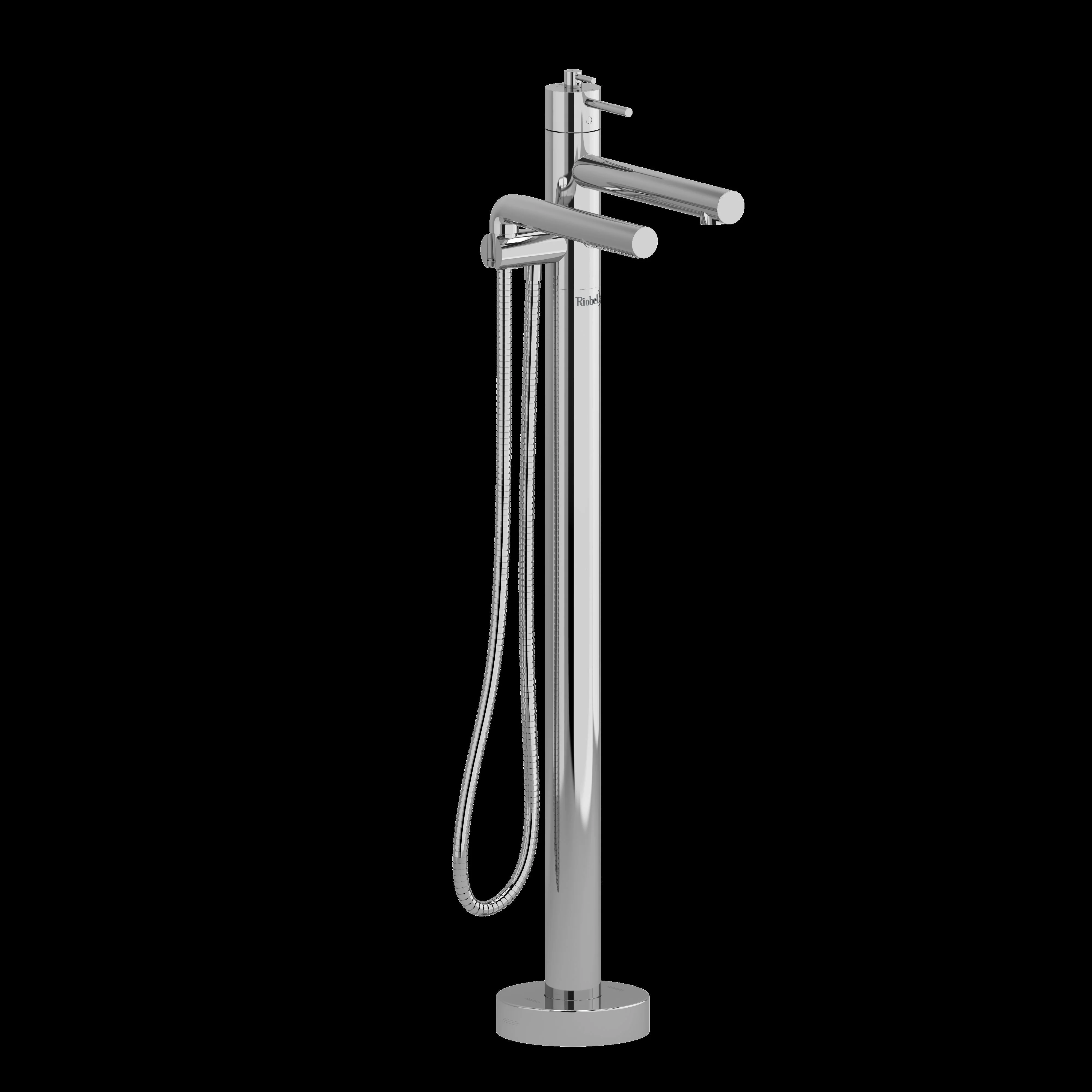 Riobel TGS39 GS Single Hole Floor Mount Tub Filler Trim - Image 2