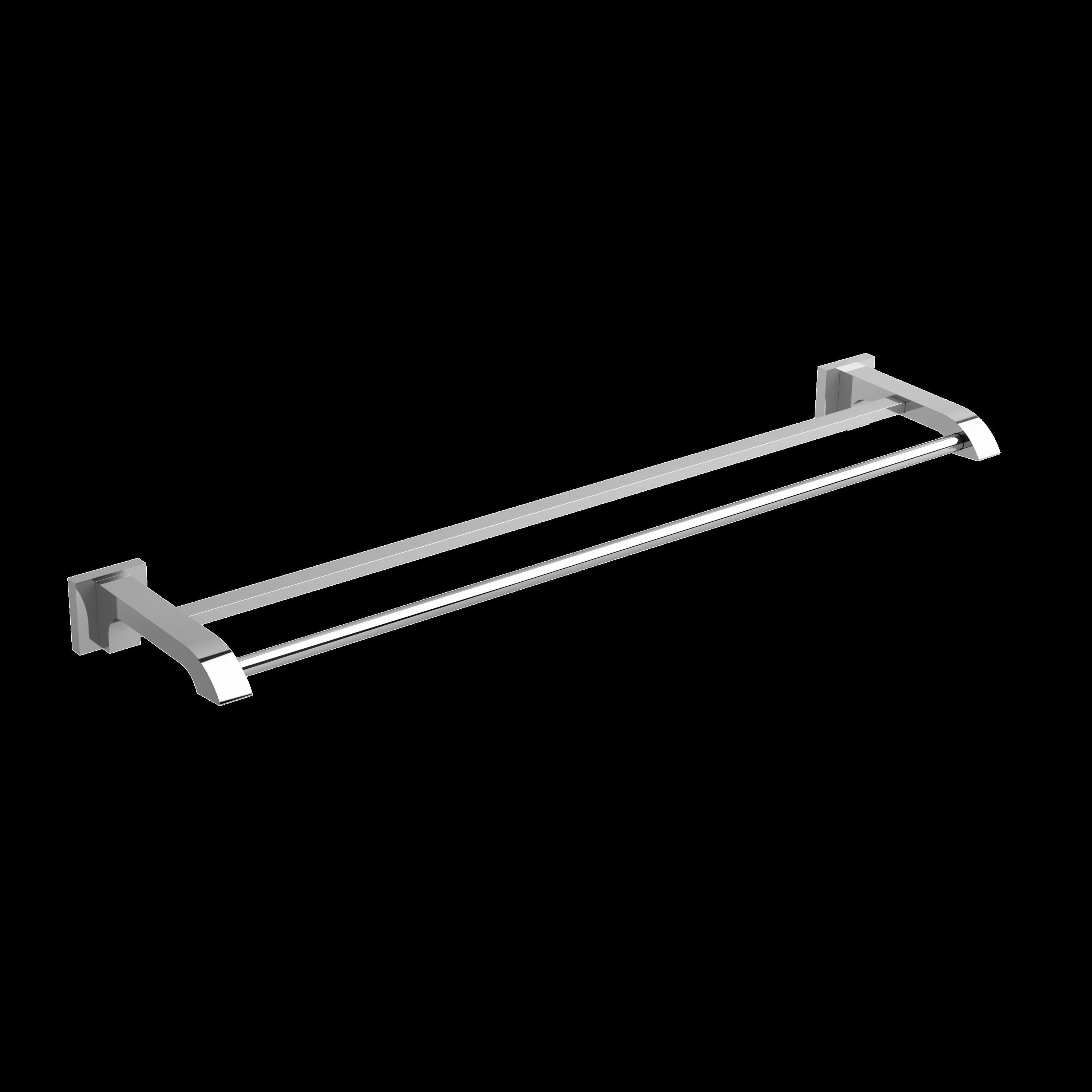 Riobel ZO6 Zendo Double 24" Towel Bar - Image 2