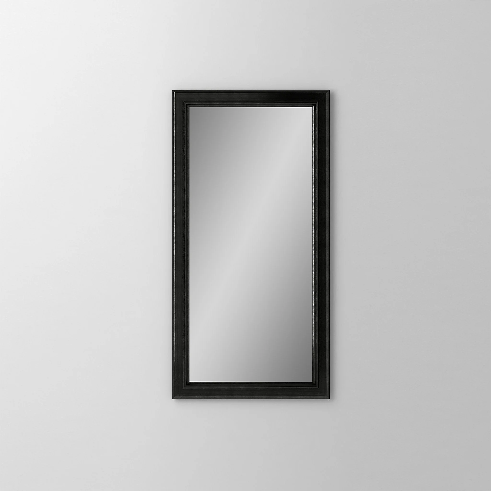 robern DC2440D6BMGRE74 Main Line Cabinet, 24" x 40" x 6", Bryn Mawr Frame, Brushed Black, Right Hinge, Electric