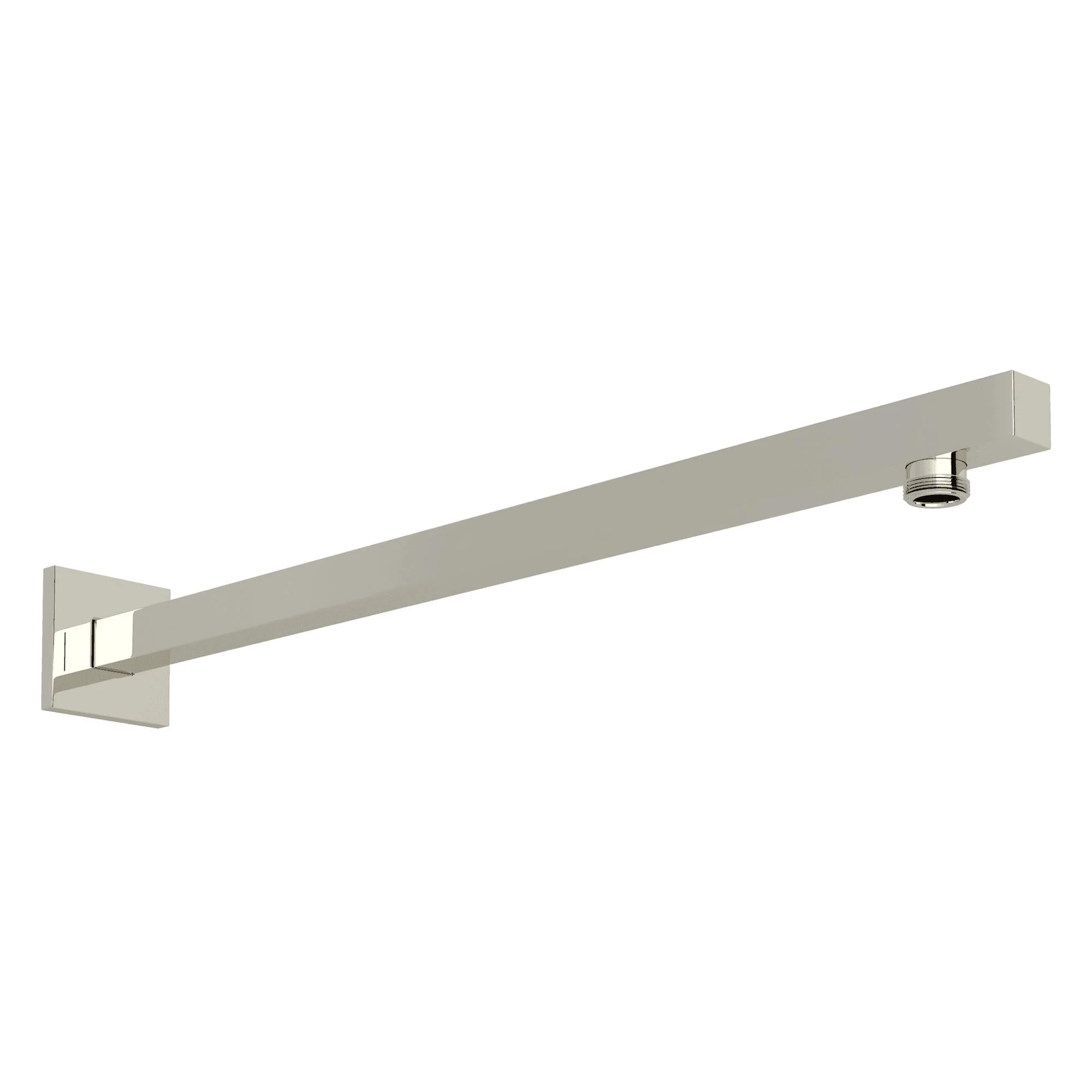 ROHL 1410/16 17" Reach Wall Mount Shower Arm With Square Escutcheon - Image 2