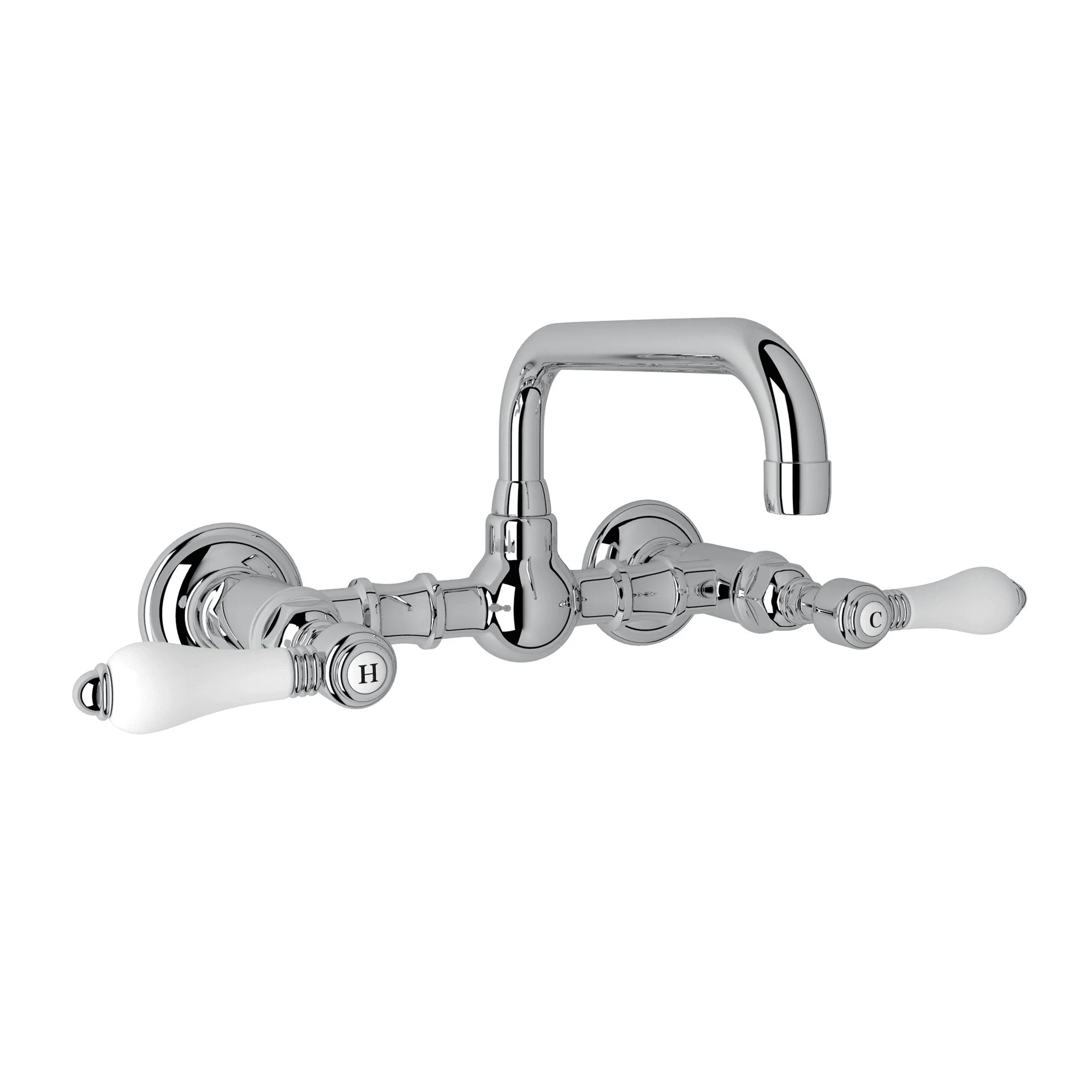 ROHL A1423 Acqui® Wall Mount Bridge Lavatory Faucet With U-Spout - Image 11