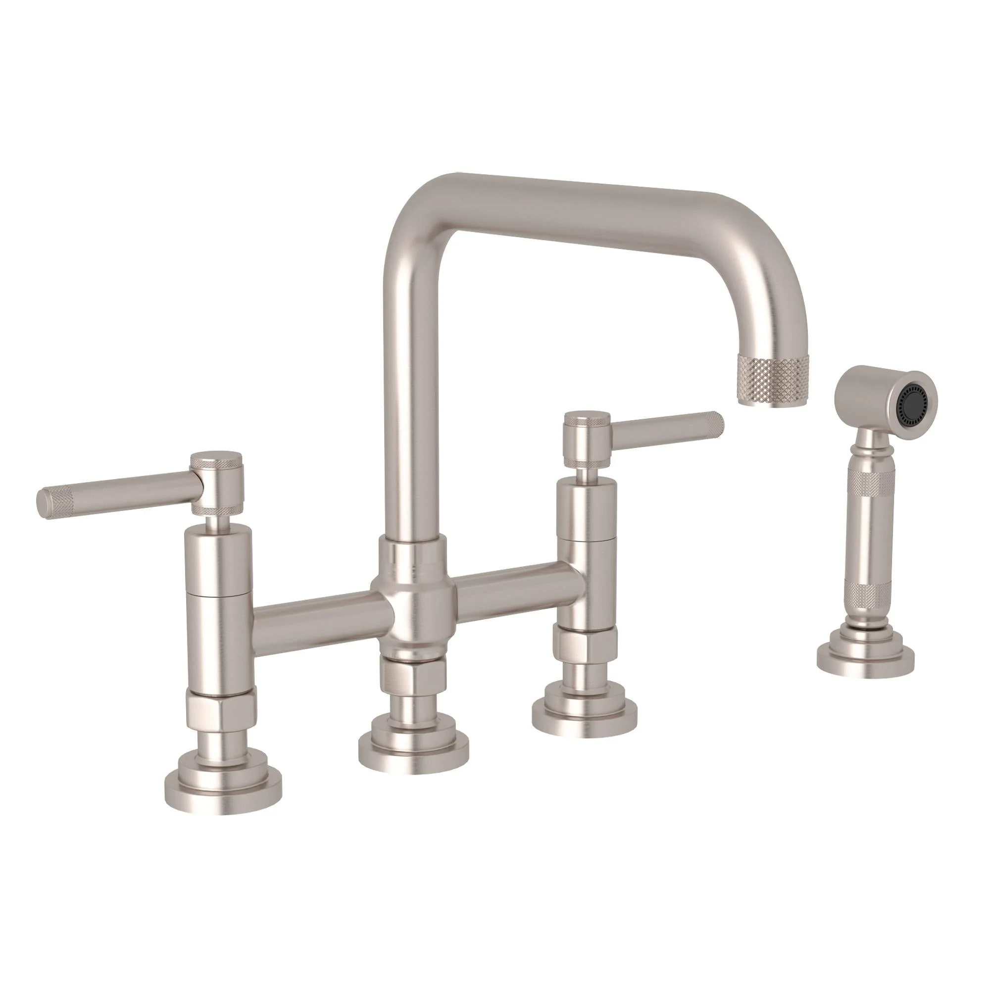 ROHL A3358WS Campo Bridge Kitchen Faucet With Side Spray - Image 5