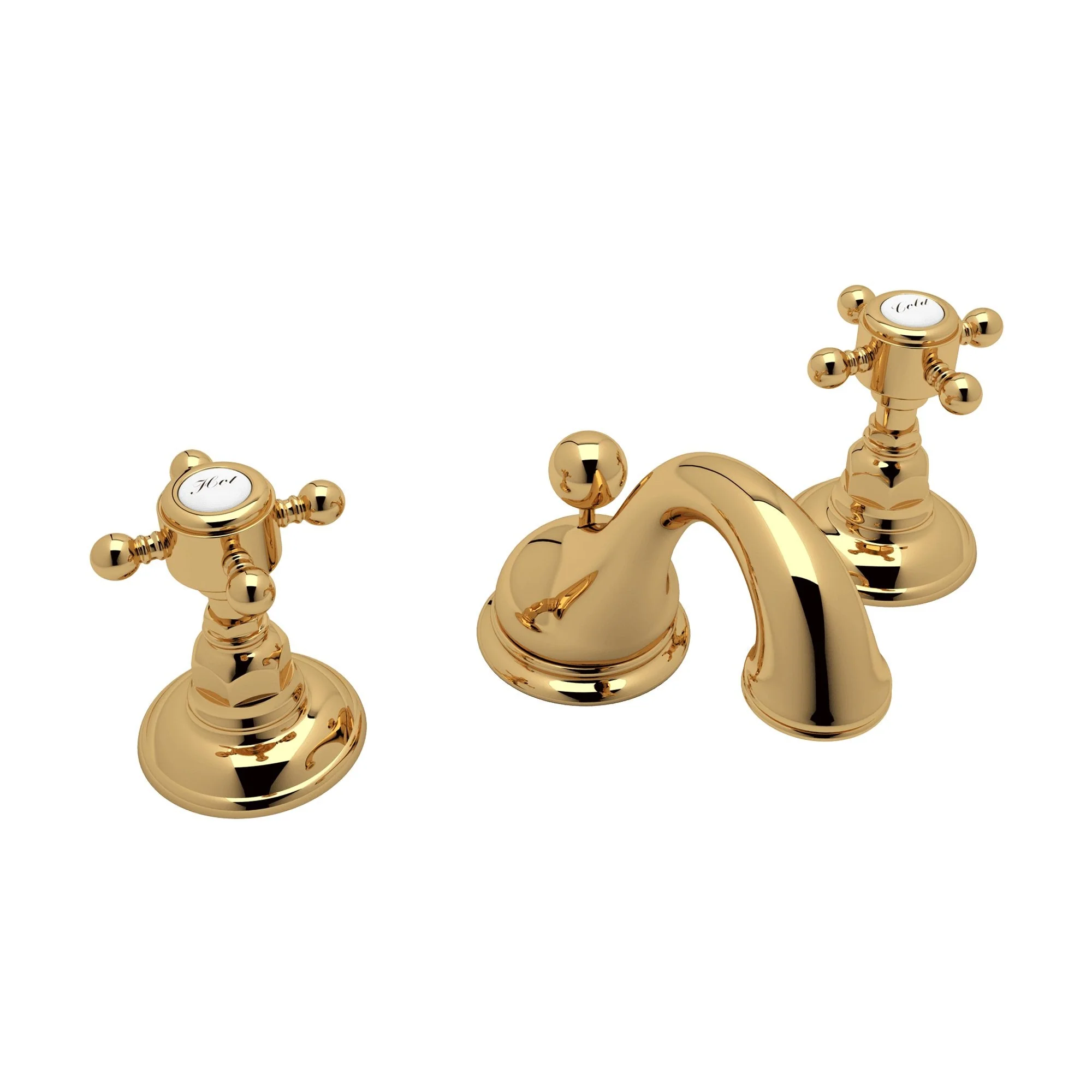 ROHL A1408 Viaggio® Widespread Lavatory Faucet With Low Spout - Image 14
