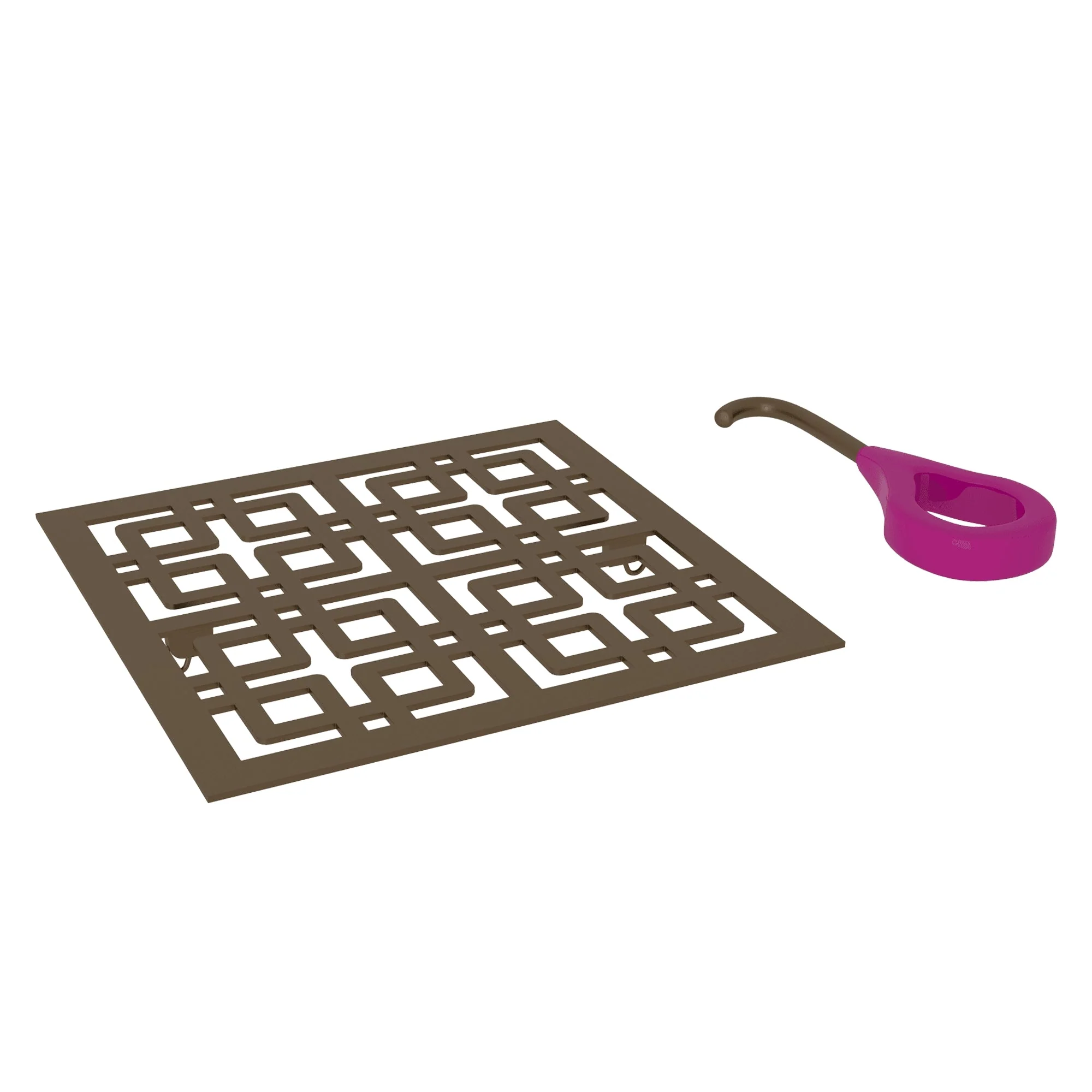 ROHL DC3142 Weave Decorative Drain Cover - Image 2