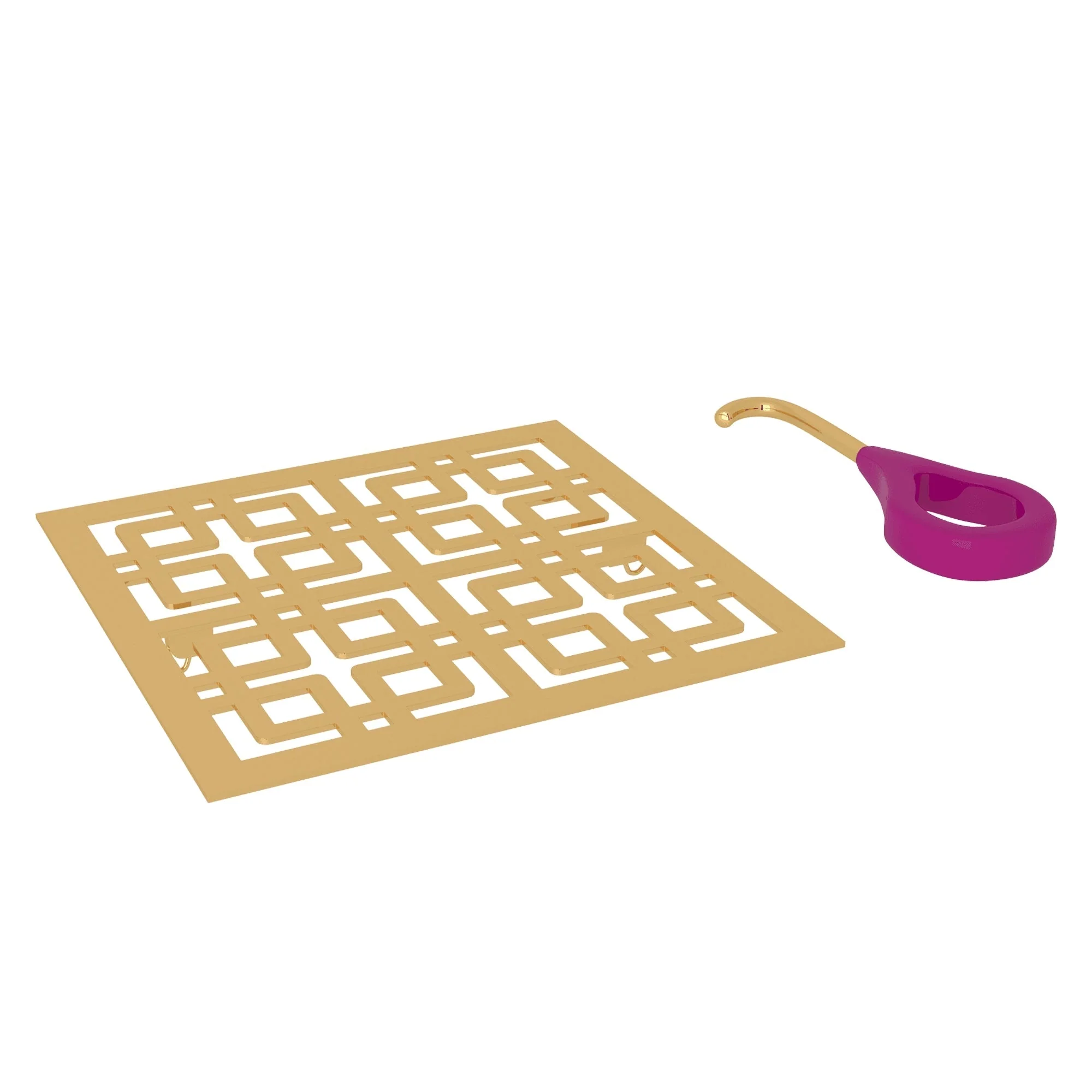 ROHL DC3142 Weave Decorative Drain Cover - Image 3